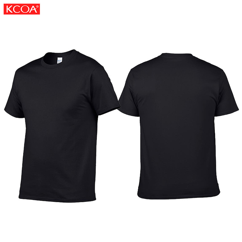 High Quality 100% Cotton Custom T Shirt For Men Blank Cotton T-Shirt Plus Size Men'S T-Shirts