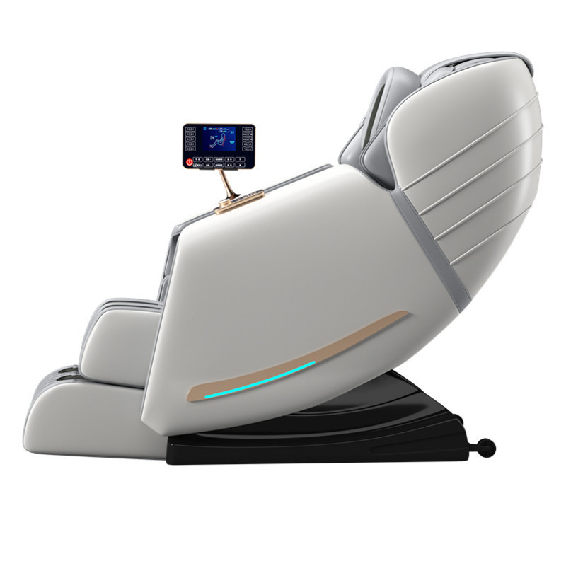 4 Motor Podiatry Chair Facial Massage Dental Purpose Bed - Pu -White Aesthetic Reclining Chair