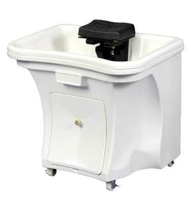 New Original Pink Salon Massage Bowl And Ceramic Furniture Comfortable Washing Unit Bed Wood Shampoo Chair Head Basin