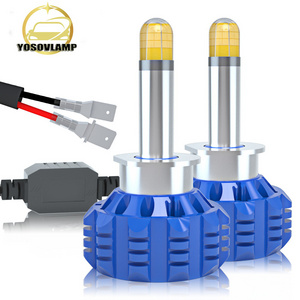 Yosovlamp 40W 80W V6 S6 360 led headlight 6 side 8 side 12 Side H7 H1 H3  H11 360 Degree LED Car Headlight high power bulb h7