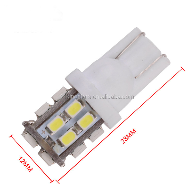 Yosovlamp T10 194 168 1206 20SMD 13 Led t10 led led t10 t10 5w5 canbus car led auto bulb led lamp t10 6v 12v 24v