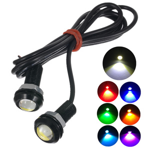 Yosovlamp Car 18MM eagle eye light 9W thin section rogue screw counterattack reversing light waterproof led light