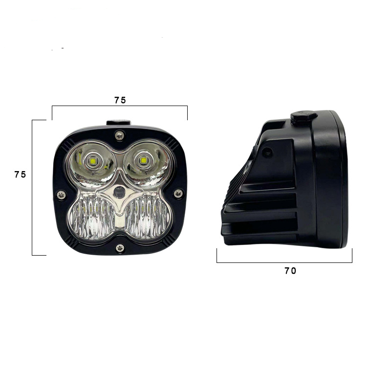 Yosovlamp Motorcycle LED headlights 40W off-road vehicle floodlights 4000LM truck spotlights