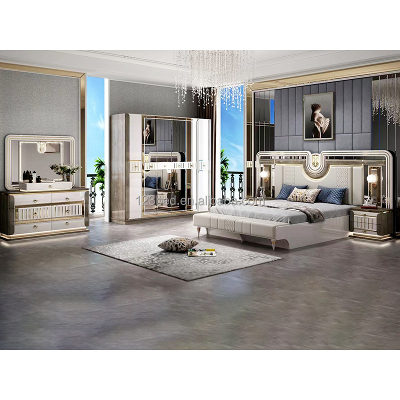 Hotel Room Furniture Packages Wholesale Custom Commercial Modern Hotel Bedroom Set Solid Wood 3-5star Hotels Customized