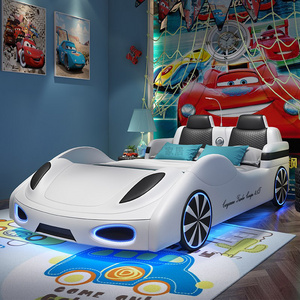 Wholesale Factory Direct Sales of New Children's Car Bed Multi-Size Optional Cost-Effective Boys and Girls Bed