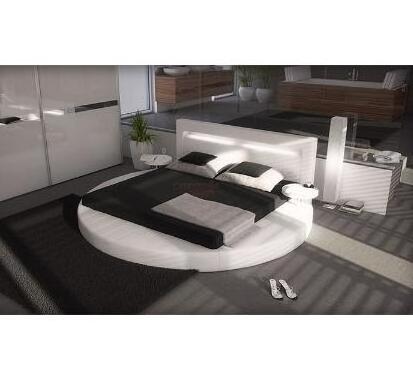 Comfortable European Design Circle Bed Foshan King Size Cheap Round Bed Prices