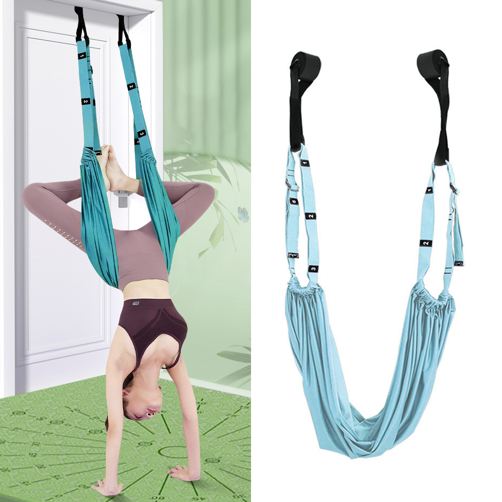 Upgrade Customizable Logo Lower Waist Handstand Soft Openingtie Bar Cross Fork Vertical Fork Yoga Hammocks