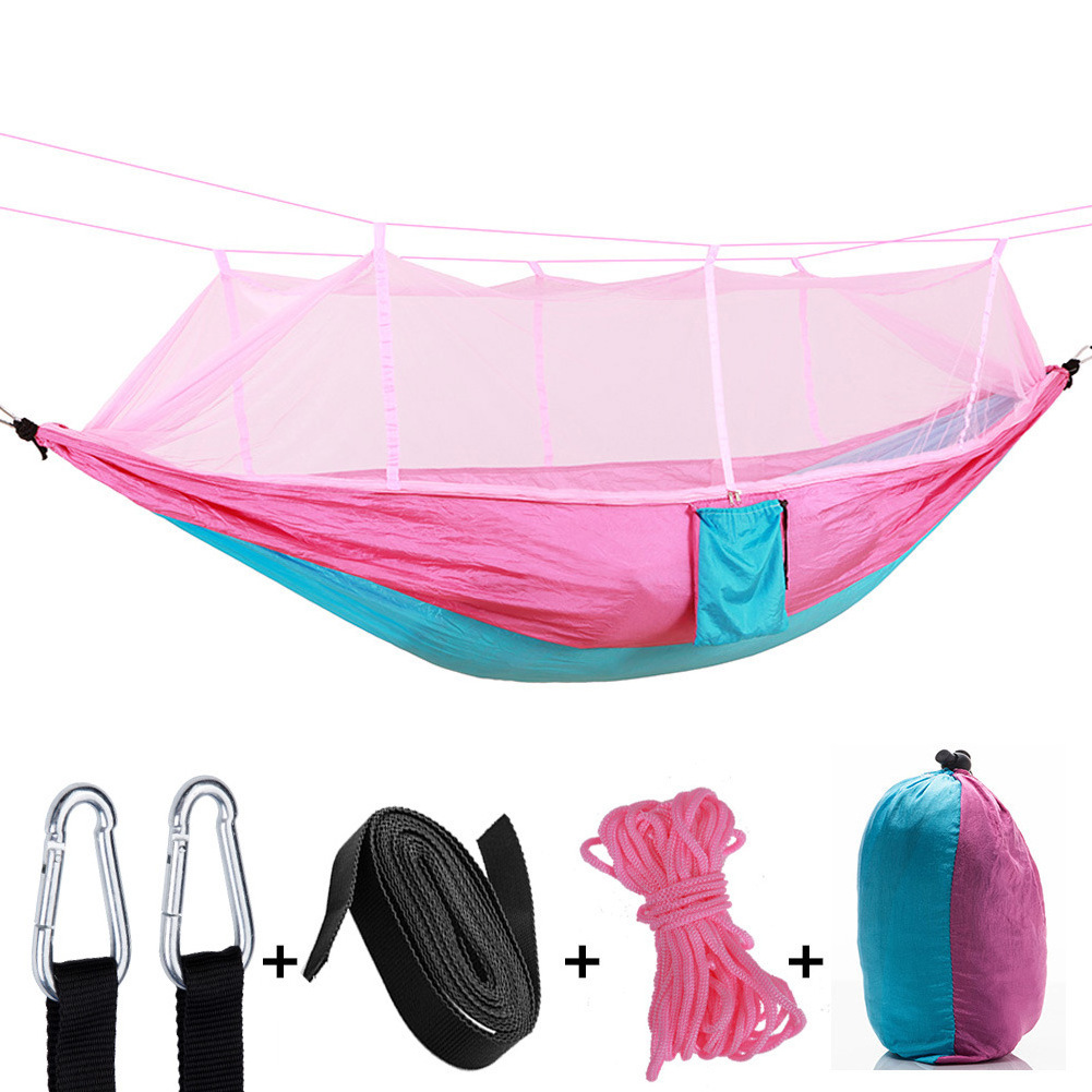 Logo Custom High Quality Factory Price Low Moq Portable Adjustable Free Standing Hammock Mosquito Net For Child/