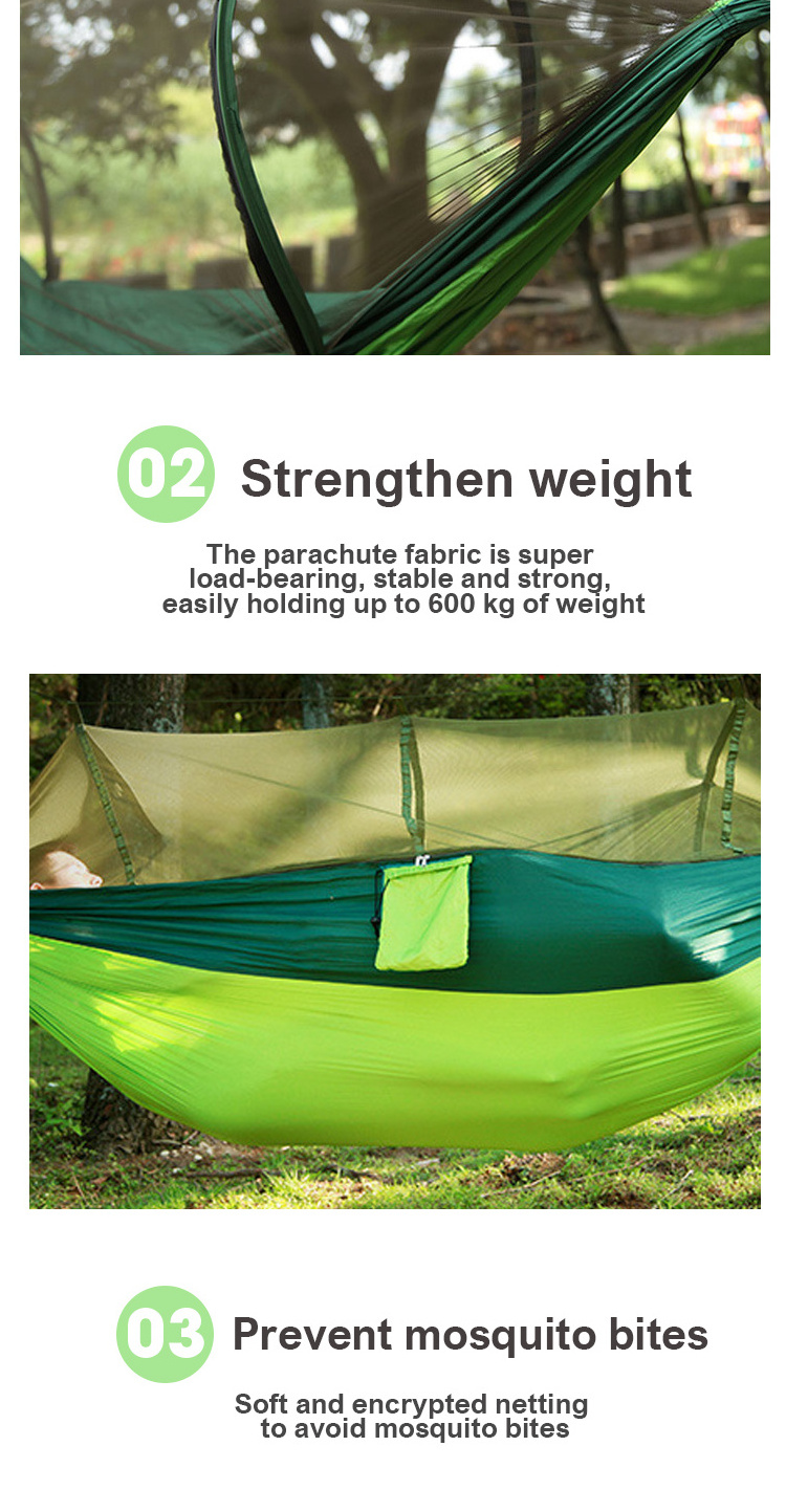 2021 Best Seller Durable Hammock Stuff Adjustable Parachute Hammock Tarp Nylon Outdoor Camping Hammocks/