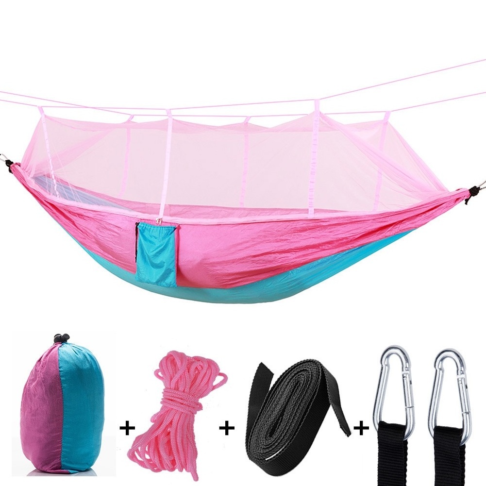 2021 Best Seller Durable Hammock Stuff Adjustable Parachute Hammock Tarp Nylon Outdoor Camping Hammocks/