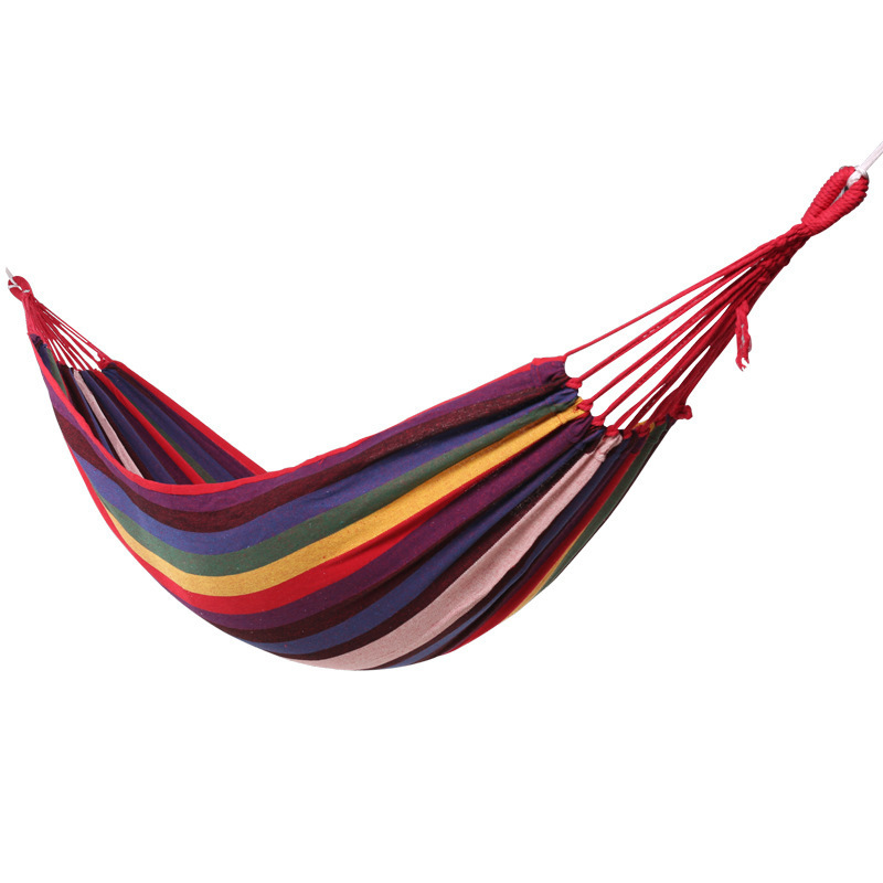 Wholesale Custom Color Portable Ultralight Picnic Polyester Durable Outdoor Beach Swing Bed Survival Furniture Hammock/