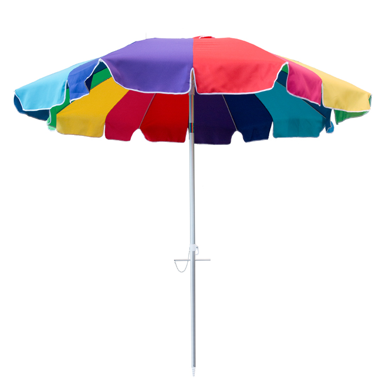 Custom Leaf Printed Promotional Advertising Outdoor Large Resort PVC Hawaii Beach Parasol Umbrella For Beach/