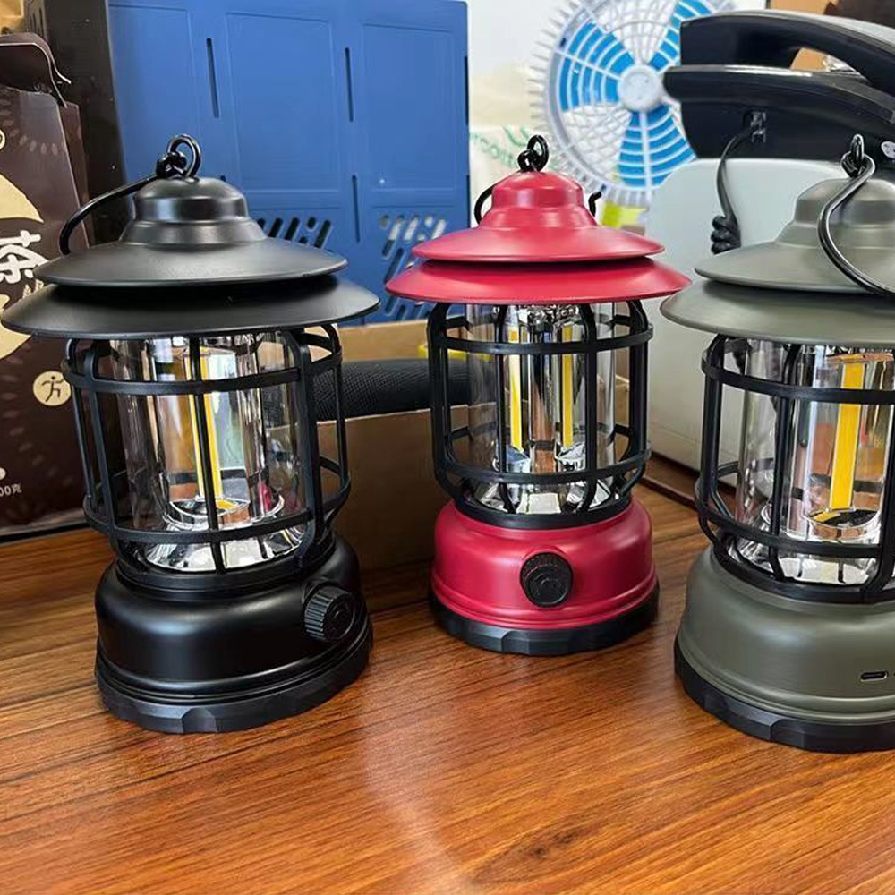 123sports Hot Sale Portable Camping Lamp Emergency Lantern Led Rechargeable Outdoor Camping Light