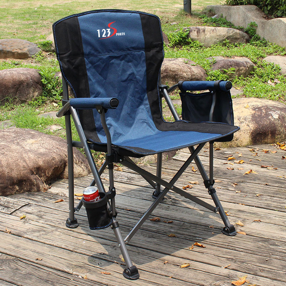 Custom Logo Colorful Easy To Carry Outdoor Furniture Camping Folding Chair With Storage Bag