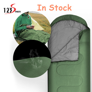 High Quality Polyester Ultra Compact Sleeping Bag 1800g Green Blue Emergency Sleeping Bag Survival Thermal Bivvy Sack In Stock