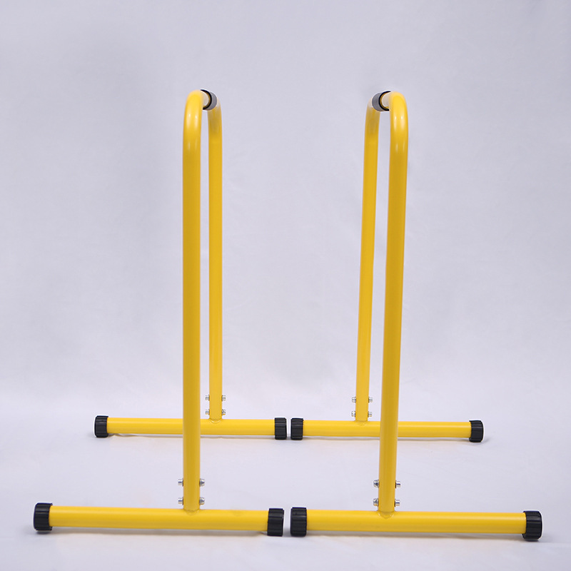 Adjustable Adult Folding Sports Training Physiotherapy Parallettes Used Foldable Iron Dip Stand Parallel Bars For Sale/