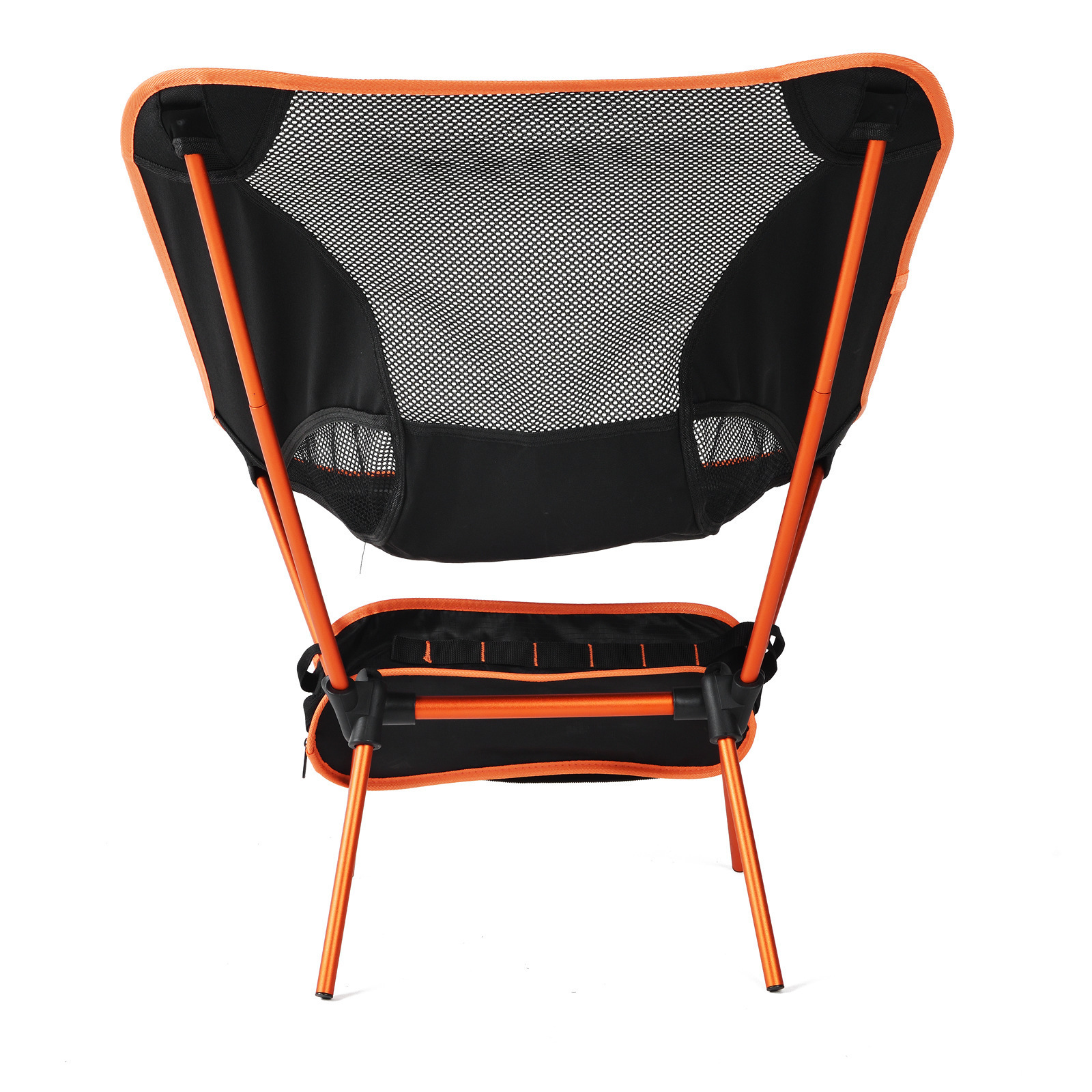 Heavy duty Outdoor Camping Backpacking moon Compact Portable Folding Chairs with Side Pockets Packable Lightweight chair