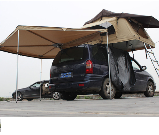 Hot sale Car Side Awning Full Cassette RV Awning Extension Roof Rack Covers Tents Shades Camping/