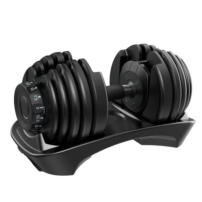 Cheap Black Multiple Sizes Weight 24kg 40kg Adjustable Dumbbell For Home Or Gym Fitness