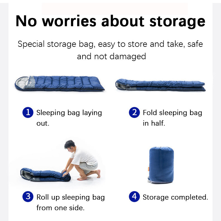 High Quality Polyester Ultra Compact Sleeping Bag 1800g Green Blue Emergency Sleeping Bag Survival Thermal Bivvy Sack In Stock