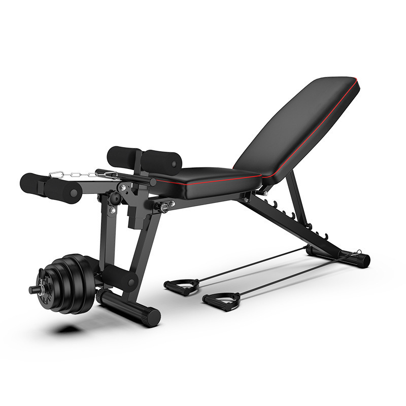 2022 Multifunction Weight Training Gym Fitness Equipment Adjustable Sit Up Weight Bench