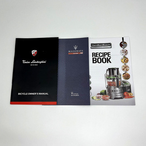 Custom Full Color Product Catalog Book Publishing Printing Services Manual Book Printing