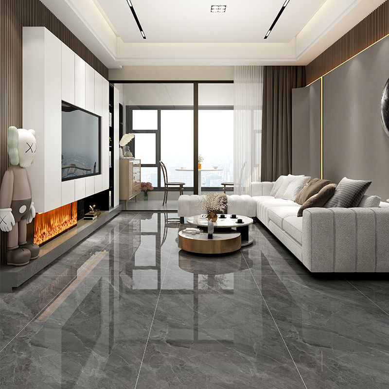 Black And White Tile Flooring Foshan Beautiful 750X1500mm Ceramics Porcelain Marble Tiles For Floor And Wall