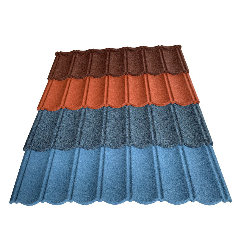 Factory Price Metal Roof Tiles Acier Galvalume Machines Leve Tuiles Pvc Au Portugal Argile Tuile Metallique