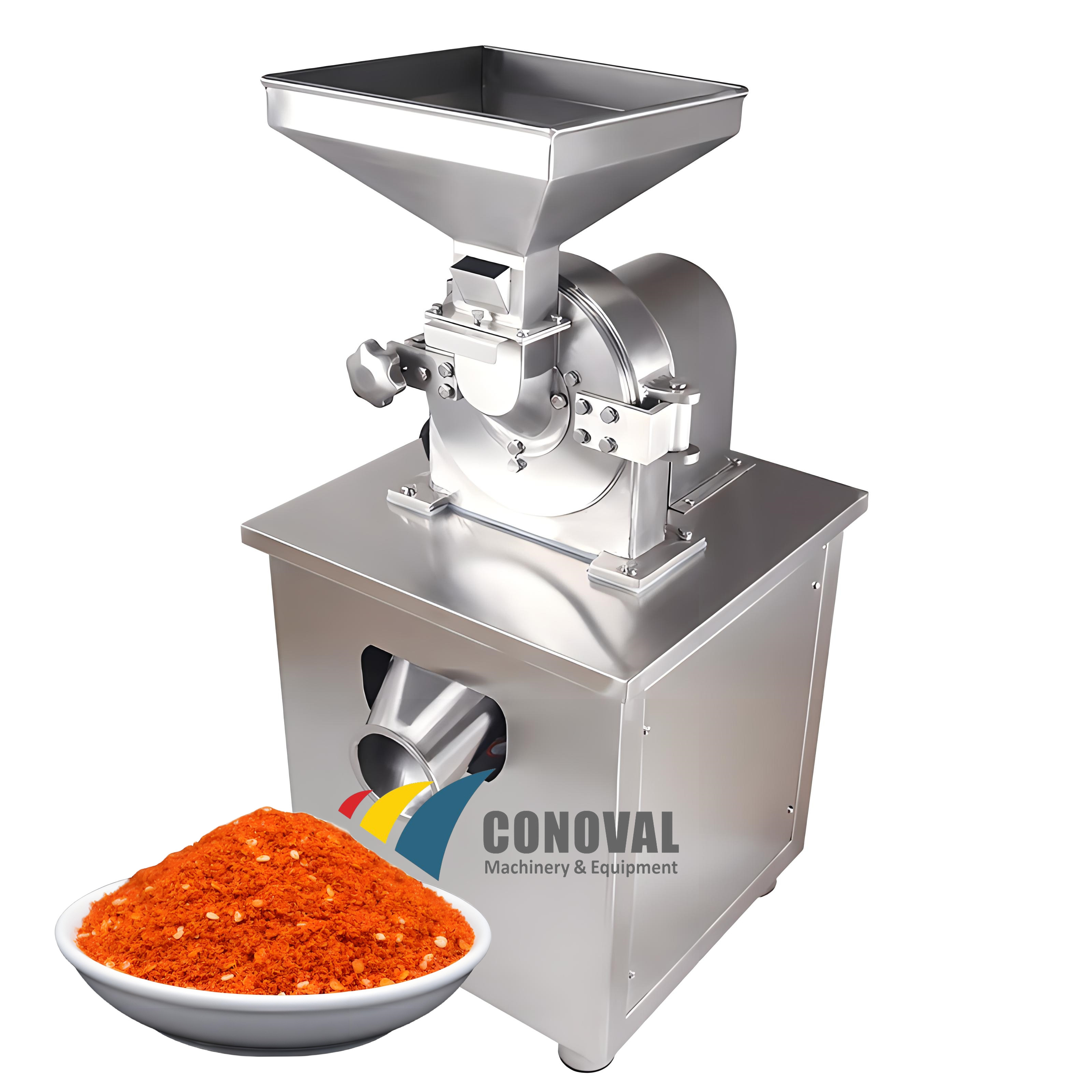 CW chili grinder sugar cocoa bean pin mill pulverizer spice universal pulverizer chilli pepper grinding machine