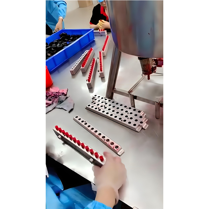 Automatic Lipstick Filling And Making Machine Colorful Lipstick Lip Balm Filling Cooling Machine Production Line