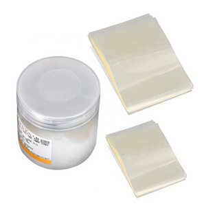 Good Plastic POF PVC PET heat shrink band Transparent perforated shrink Band clear wrap film sleeve band for bottle jars seal