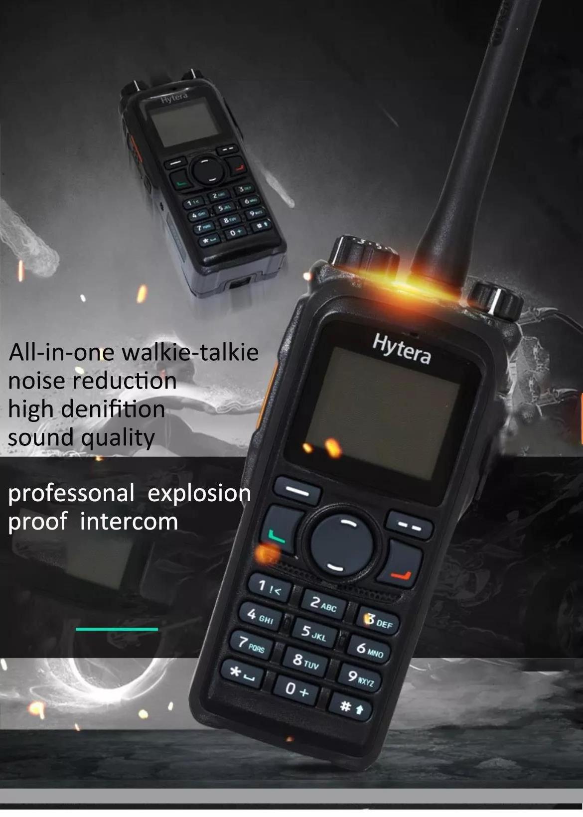 Explosionproof PD780 PD785 IP67 two-way radio waterproof walkie-talkie Hytera digital two way radio dmr walkie talkie long range