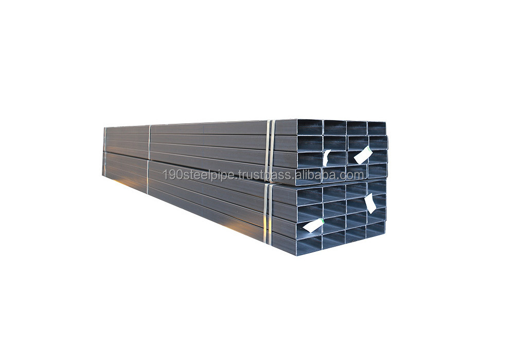 Steel Tube Box Black Carbon Good Price Construction Hollow Sections ERW Square Rectangular Ready To Ship From VietNam