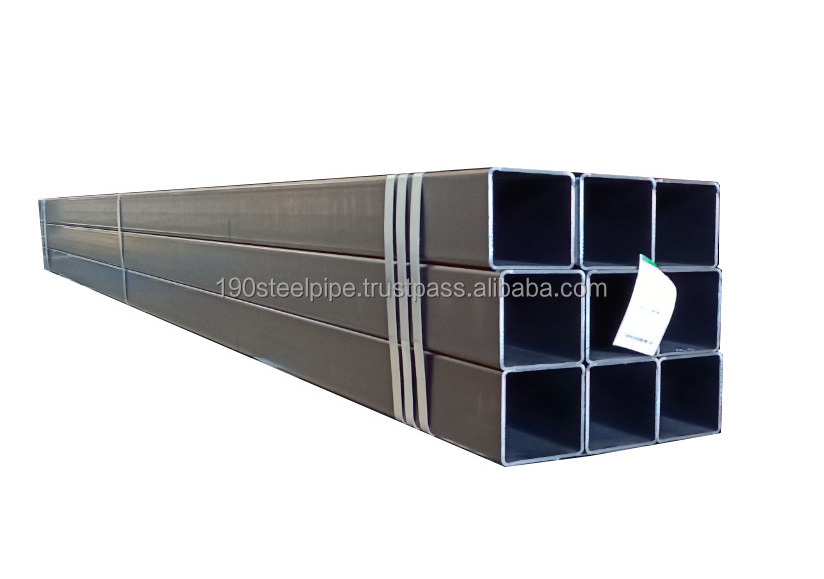 Steel Tube Box Black Carbon Good Price Construction Hollow Sections ERW Square Rectangular Ready To Ship From VietNam