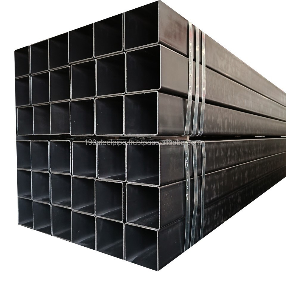 Steel Tube Box Black Carbon Good Price Construction Hollow Sections ERW Square Rectangular Ready To Ship From VietNam