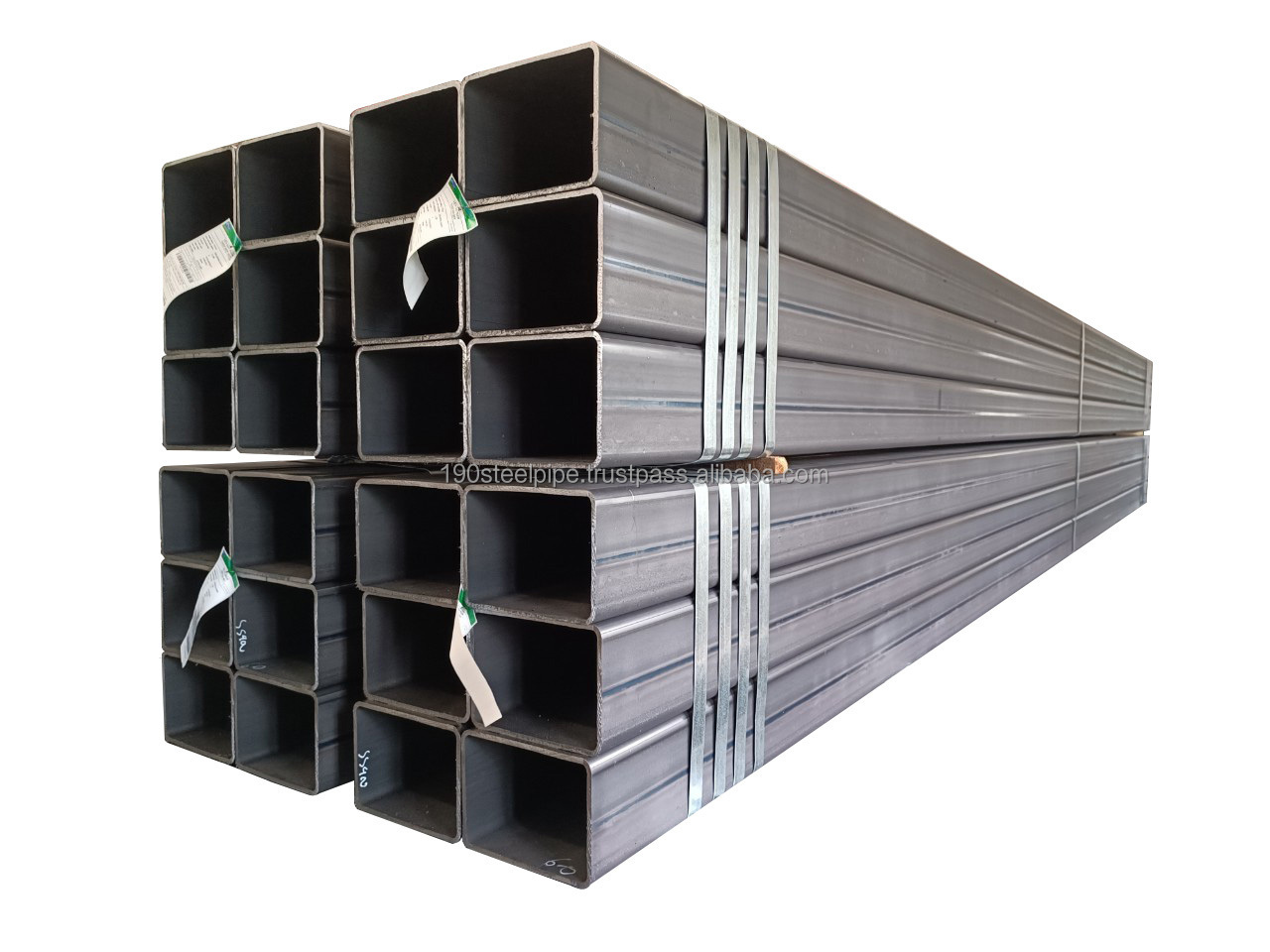 Whose Sale 190 Steel Factory Black Pipes Box Good Quality Square/ Rectangular Steel For Building ASTM From VietNam