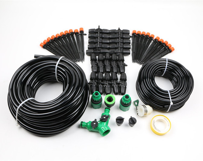 Greenhouse Drip Irrigation Set Plastic Automatic Saving Water System Drip Irrigation Watering Kit