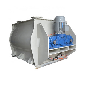 6000 L WZL-6 double shaft paddle fertilizer mixer mixing machine