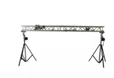 Aluminum line array lifting tower crank stand stage lighting stands heavy duty high lighting stand