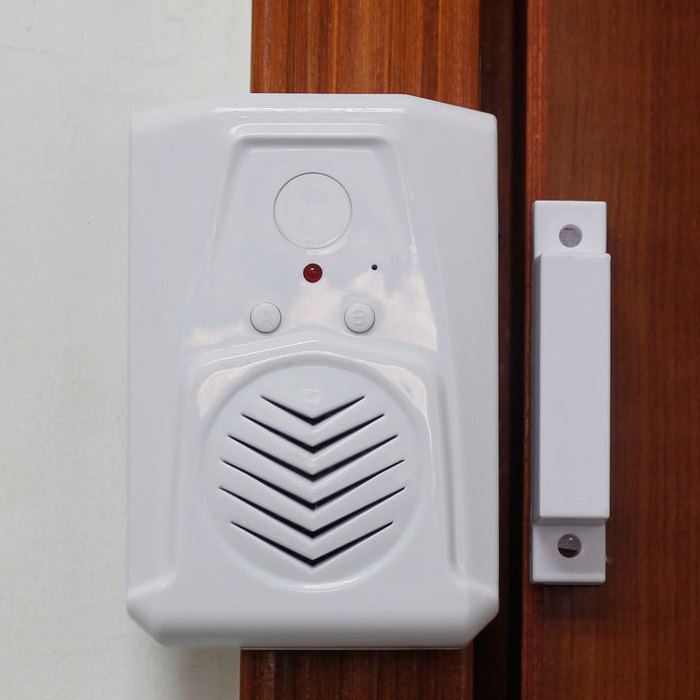 Wireless Security Anti Theft Magnetic Contact Home Alarm System Door Window Sensor Alarm with DIY Voice