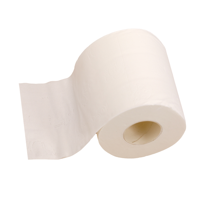 toilet tissue paper custom 3-Ply Tissue paper 100% virgin wood pulp core toilet paper