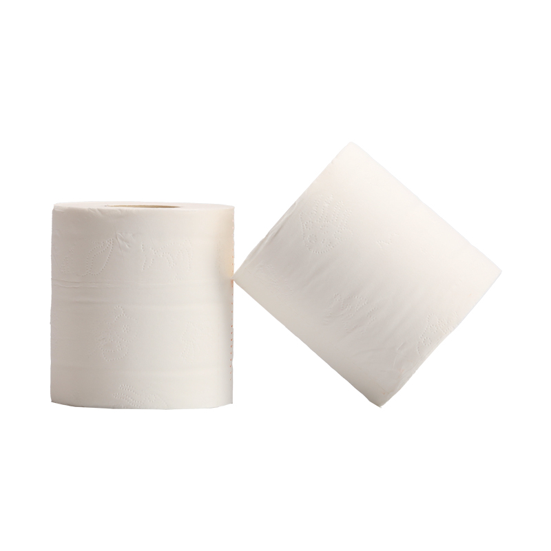 toilet tissue paper custom 3-Ply Tissue paper 100% virgin wood pulp core toilet paper