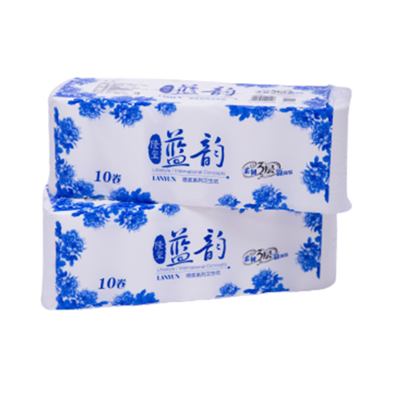 organic pure wood pulp toilet tissue Oem toilet paper bathroom paper