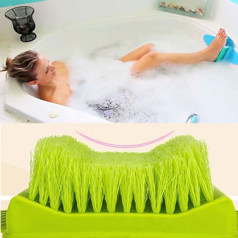 Adult Foot Massage Brush Bath Blossom Scrub Brushes Foot Cleaner Exfoliating Feet Scrubber Spa Shower Remove Dead Skin Cleaning