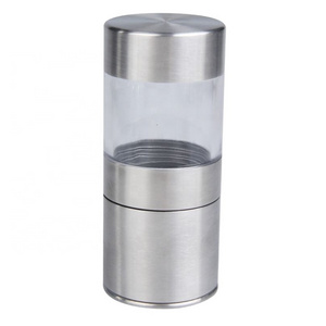 Stainless Steel Manual Salt Pepper Mill Grinder Seasoning Muller Cooking Tools Kitchen Accessories Pepper Grinder