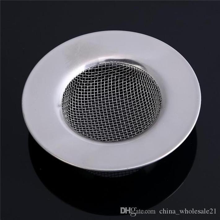 Stainless Steel Bathtub Hair Catcher Stopper Shower Drain Hole Filter Trap Metal Sink Strainer