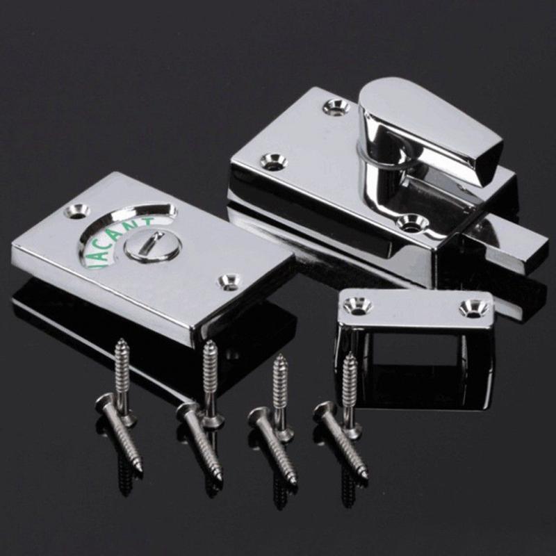 Privacy WC Latch Vacant Engaged Door Lock Toilet Shower cubicles & Bathroom Indicator Bolt high quality