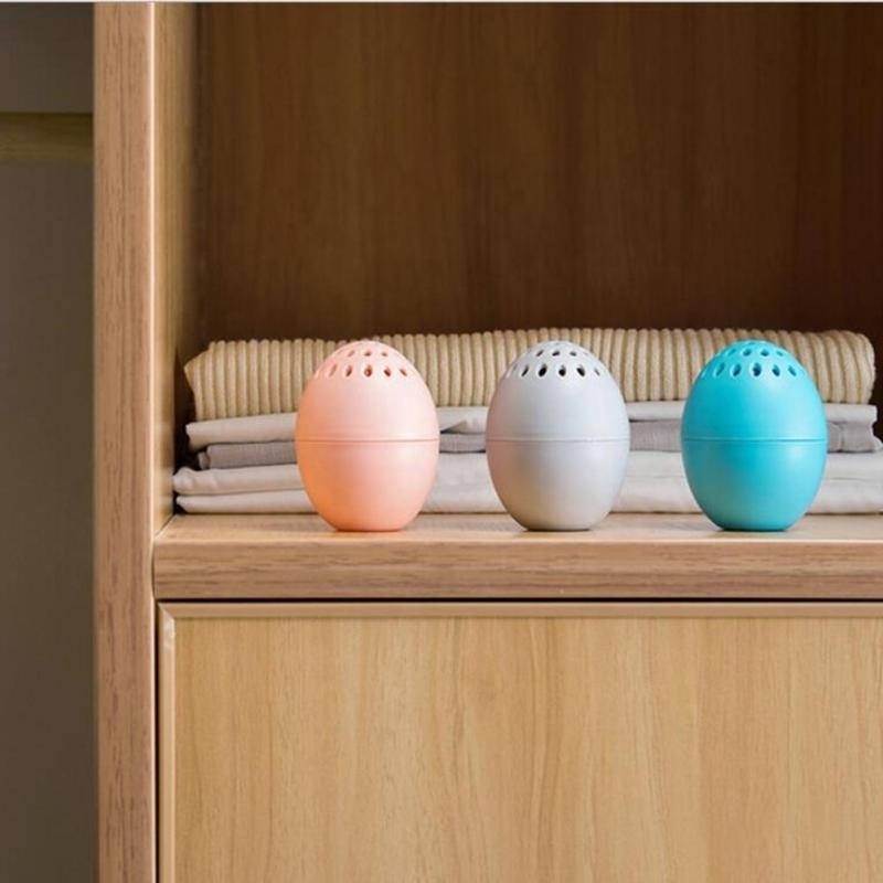 Egg shape Refrigerator Fragrance Box for Fridge Activated Bamboo Charcoal Deodorant Air Purifier Odors Smell Remover