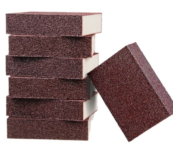 Magic Sponge Eraser Descaling Emery Cleaning Brush Silicon Carbide Descaling Cleaning Brush Stove Top Pot Kitchen Tools