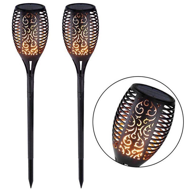 Garden Lamps Outdoor Solar Recharge Torch light landscape led solar flame lamp